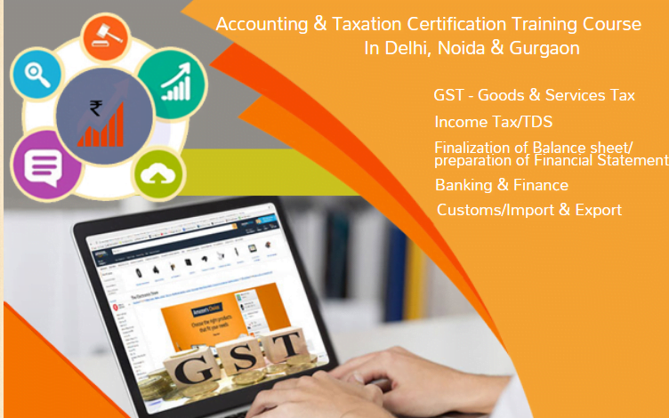 GST Certification Course in Delhi, GST e-filing, GST Return, 100% Job Placement, Free SAP FICO Training in Noida, Best GST, Accounting Job Oriented Training Ghaziabad [Update Skills in ’24 for Best GST] get Airtel GST Certification, Holi Offer 2024,