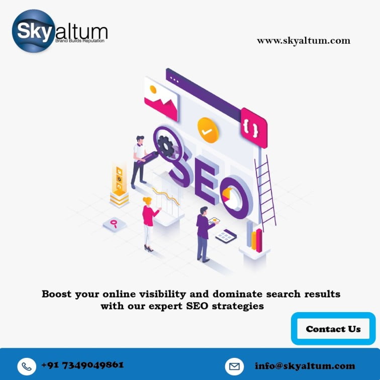 Get more Organic Leads with Skyaltum SEO company in Bangalore