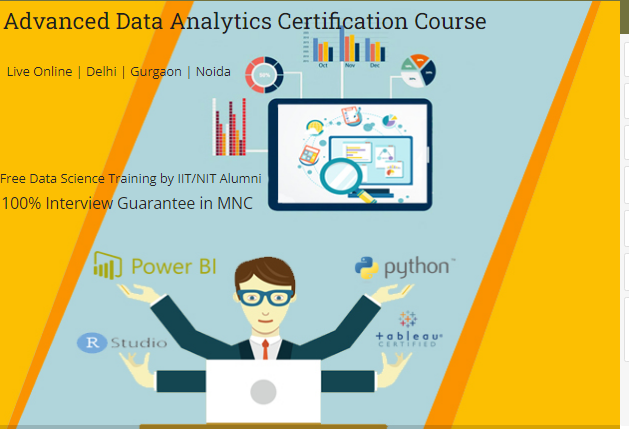 Microsoft Data Analyst Training Institute in Delhi, 110027 [100% Job in MNC] 2024 Microsoft Power BI Certification Institute in Gurgaon, Free Python Data Science in Noida, Alteryx Course in New Delhi, by “SLA Consultants India” #1