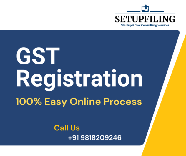 Online GST Registration in india – Contact us +91 9818209246