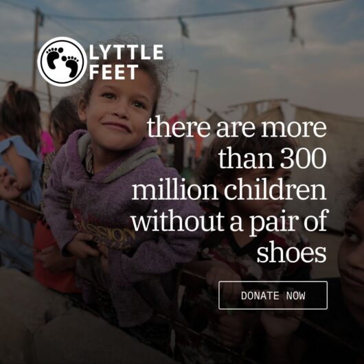 Lyttle Feet: Donate Shoes in USA