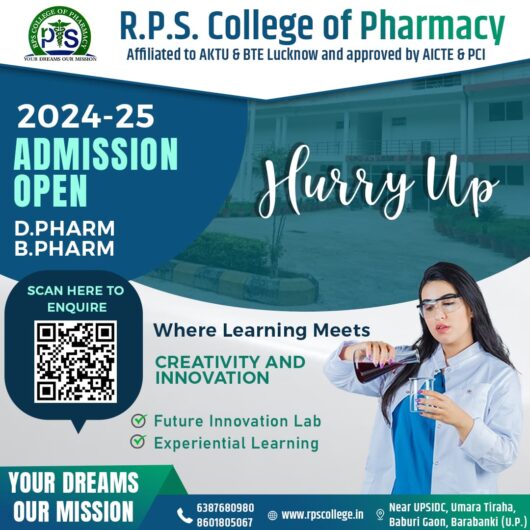 Choose Best B.Pharma College in Lucknow – RPSCP