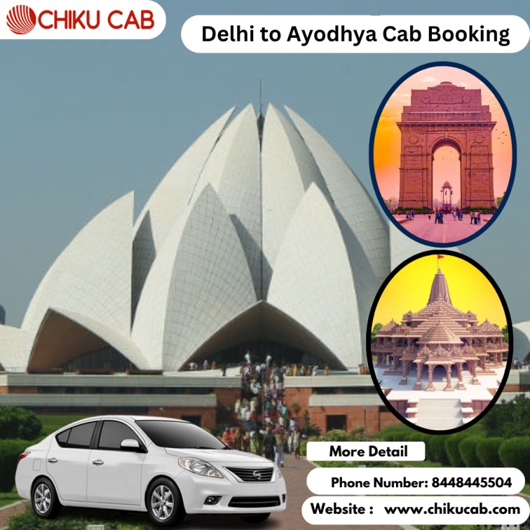 Delhi to Ayodhya Cab Booking – Quick and Easy Options Available