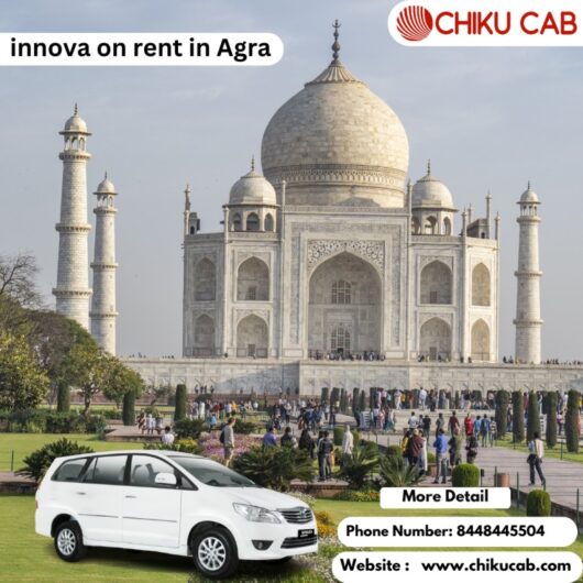 Convenient and spacious – innova on rent in Agra