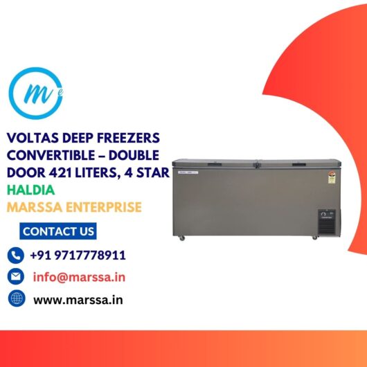 Voltas Deep Freezers Convertible – Double Door 421 Liters, 4 Star Haldia