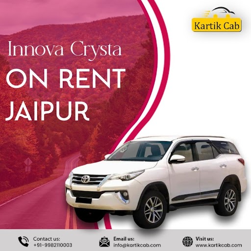 Innova crysta rental Jaipur