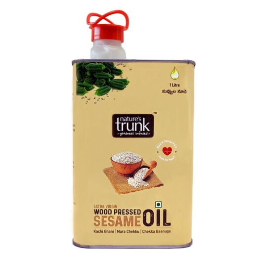 Savor the Pure Goodness of Nature’s Trunk Wood Pressed Sesame Oil