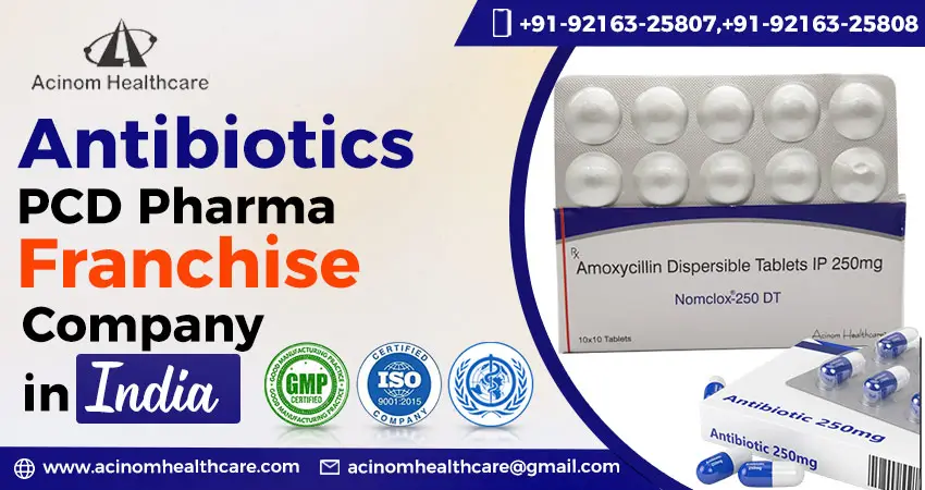 Antibiotics PCD Pharma Franchise Company in India