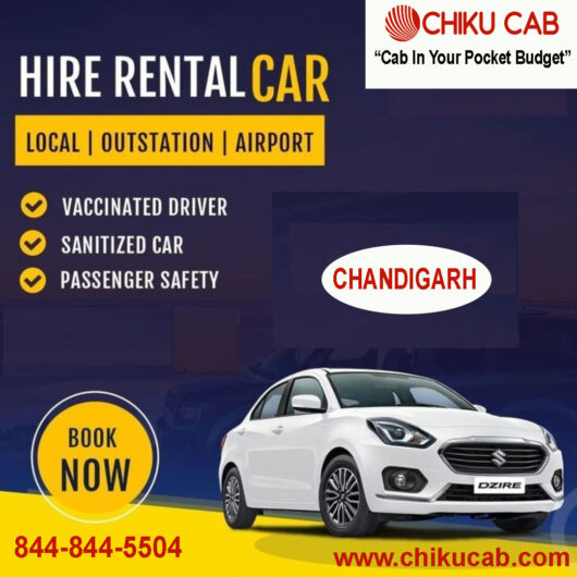 Cab Service in Chandigarh for Local and Outstation Rides