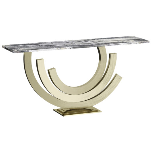 Golden Finish Console Table in Panchkula & Ludhiana – Buy Now!