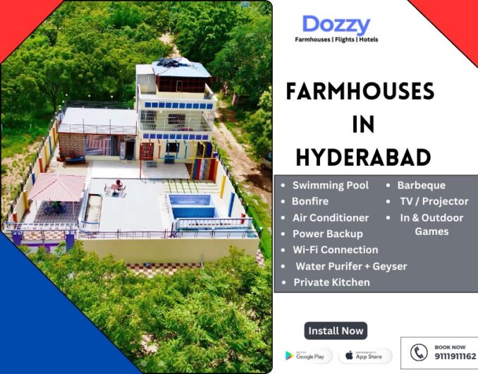 Dozzy Farmhouse In Hyderabad Top Luxury Villas & Vacation Rentals