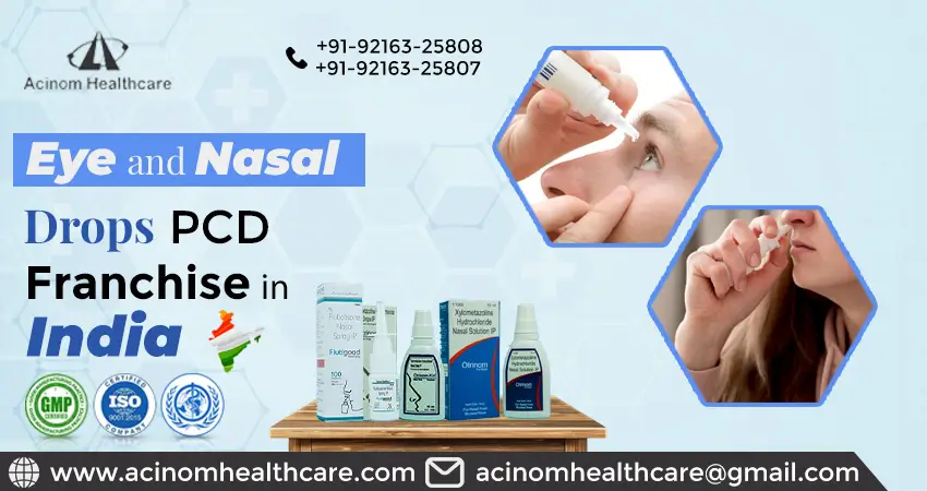 Eye and Nasal Drops PCD Franchise in India