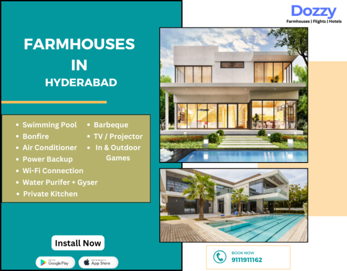 Farmhouse Rentals In Hyderabad for Vacation