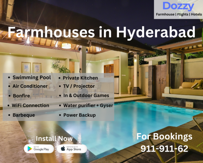 Farmhouses For Team Outings in Hyderabad