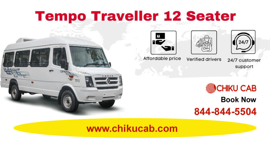 12 seater Tempo Traveller in Delhi