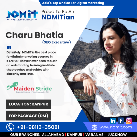 NDMIT – Best Digital Marketing Course in Kanpur