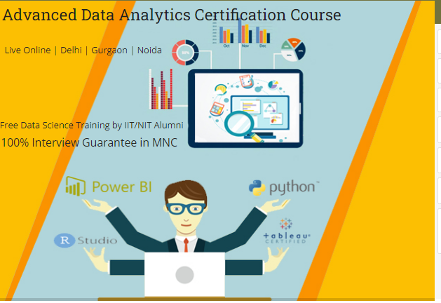 Data Analyst Course in Delhi, 110053. Certification for “Business Analyst Course” in Delhi NCR. [ 100% Job in MNC] “New Year Offer 2025”, Free Demo, Excel, SQL, Power BI, Tableau, Alteryx, Python Data Science and Looker, Analytics Training Center in Delhi NCR – SLA Consultants India,