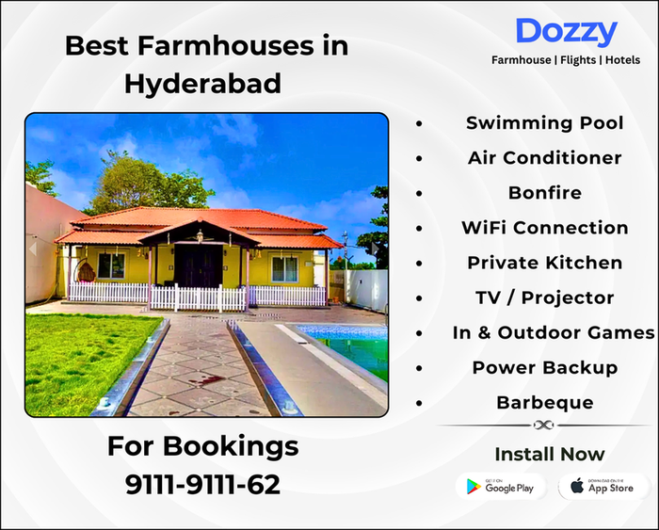 Luxury farmhouses near Shamshabad