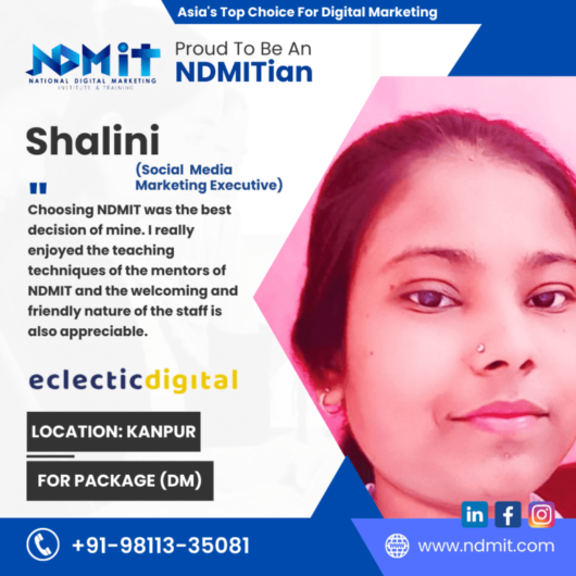 NDMIT – Best Digital Marketing Course in Kanpur