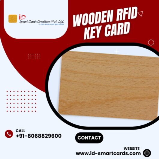 Wooden RFID Key Card-ID Smart Cards