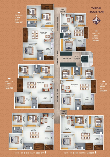 1350 Sq.Ft Affordable Homes For Sale in Whitefield Main Road