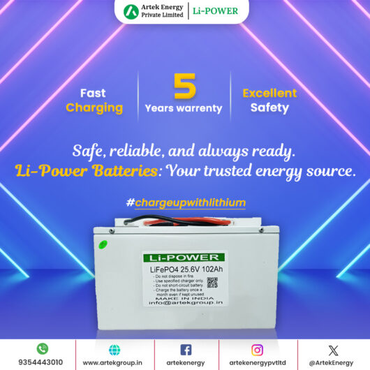 Lithium-ion Battery Manufacturer in India