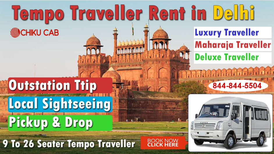 Popular Tempo Travellers On Rent for Local and Outstation in Delhi