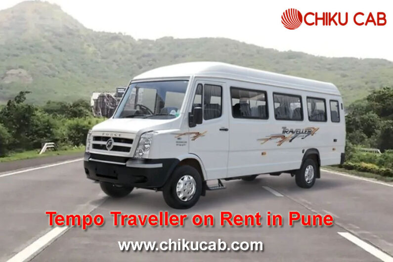 Luxury tempo traveller on rent in Pune with Chiku Cab