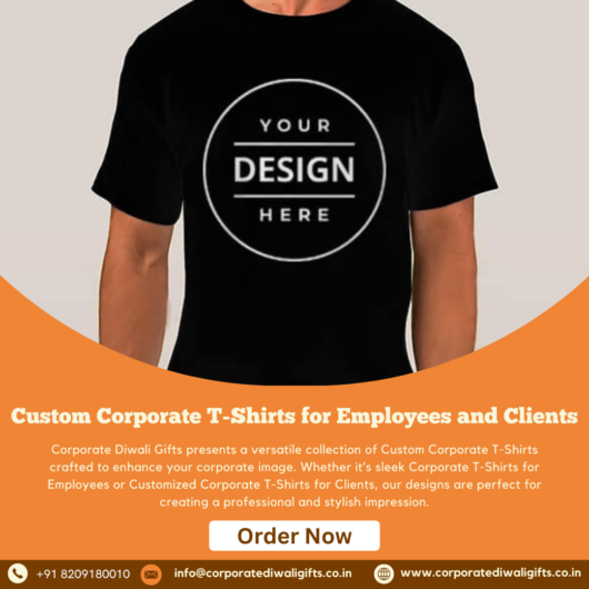 Custom Corporate T-Shirts in Jaipur: Perfect for Branding and Gifting