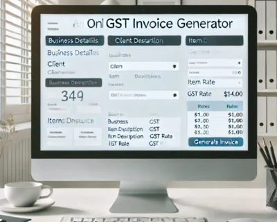 DALL·E-2025-01-11-11.58.09-A-professional-clean-and-user-friendly-interface-of-an-online-GST-invoice-generator-displayed-on-a-modern-computer-screen.-The-interface-includes-fi