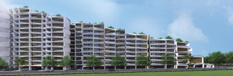 1247 Sq.Ft Flat with 2BHK For Sale 2BHK For Sale in Thanisandra Main Road