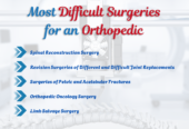 What is the most difficult surgery for an orthopedic surgeon?