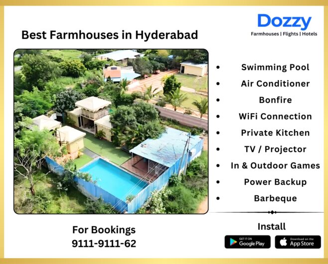 Best Farmhouse Rentals in Hyderabad