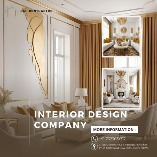 Best Interior Design Company for Modern Living Spaces