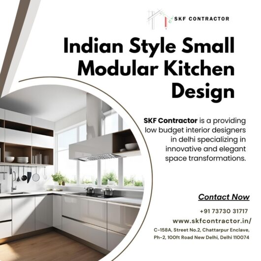 Transform Your Space with Indian Style Small Modular Kitchen Design