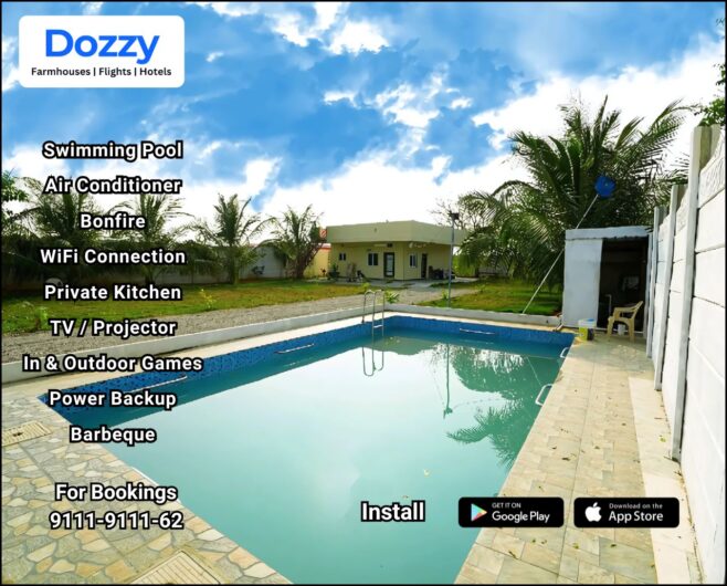 Farmhouse Rental with pools in Hyderabad