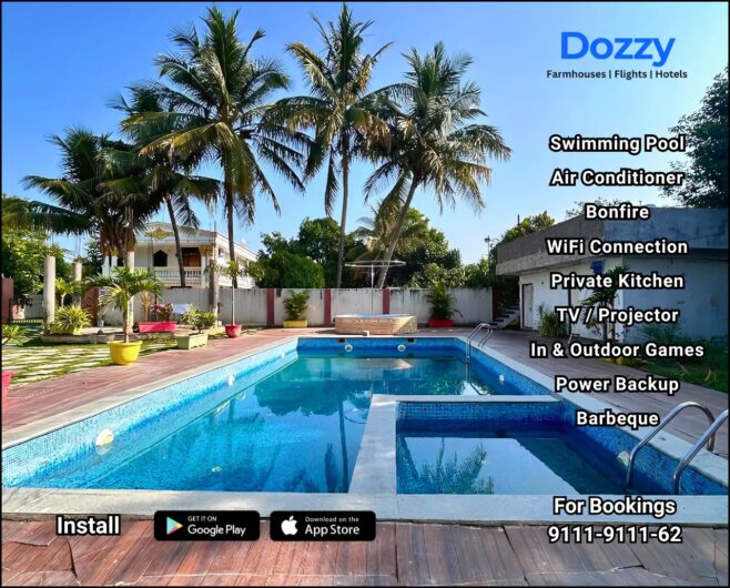 Farmhouse Rentals in Moinabad at low price