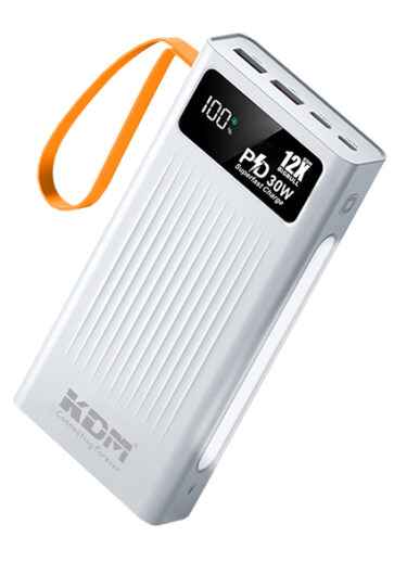 Stay Charged Anywhere with KDM Mobile Power Banks!