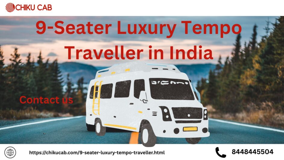 9-Seater Luxury Tempo Traveller in India