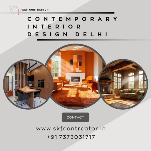 Best Contemporary Interior Design Delhi Services Here