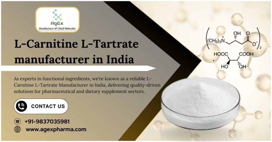 Expand With L-Carnitine L-Tartrate Manufacturer in India