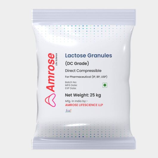 Premium Lactose Granules for Pharma – Bulk Supply from Amrose Lifescience LLP