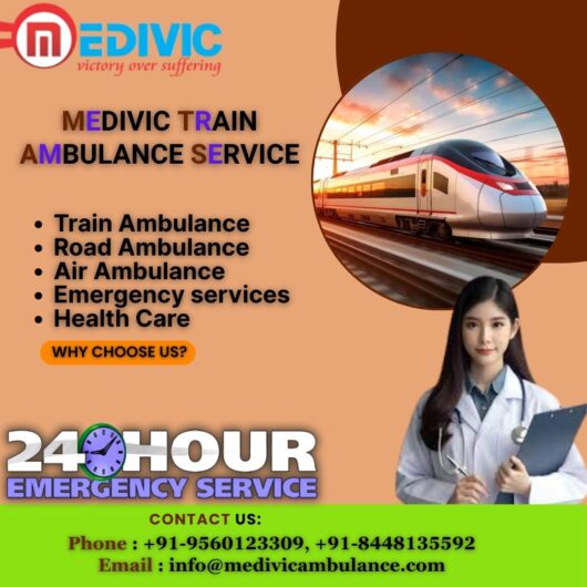 Medivic Helping the Sick Get the Right Attention in Patna in its Train Ambulance