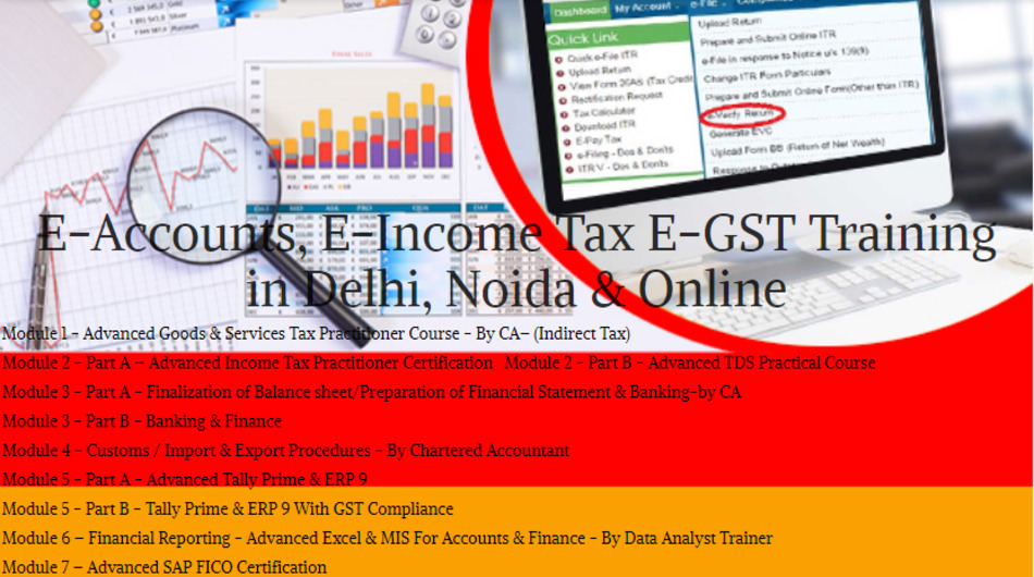 100% Job, Accounting Certifications in 2025: Which Ones Matter & How to Get Them, 100% Job, Accounting Course in Delhi, 110042 – Free SAP FICO Certification by SLA Consultants India, GST Certification, ITR & DTC Classes with 2025 Update, Tally Prime Certification