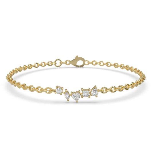 The Collective Cuts Bracelet – 14K YG 0.4 ctw Lab Grown Diamond