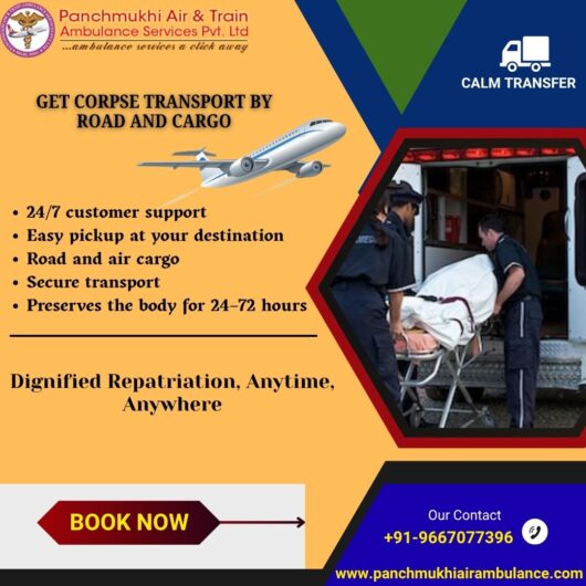 Panchmukhi Mortuary Box Transportation in Patna – Enables the Easy and Safe Transportation of Corpses