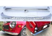 Datsun Roadster Fairlady (1962-1970) bumpers no over riders