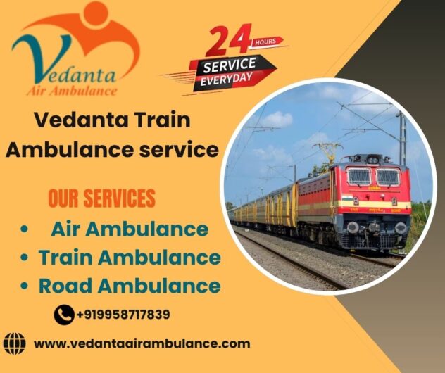 Vedanta Train Ambulance Service in Varanasi transfers patients quickly without wasting a moment