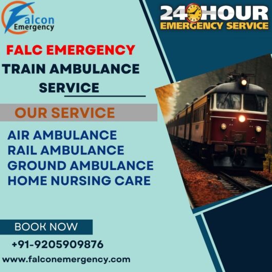 FALC Emergency provides clear arrangements for emergencies in its train ambulance in Patna