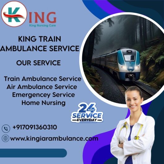 King Train Ambulance Service in Silchar give the safest patient transfer service